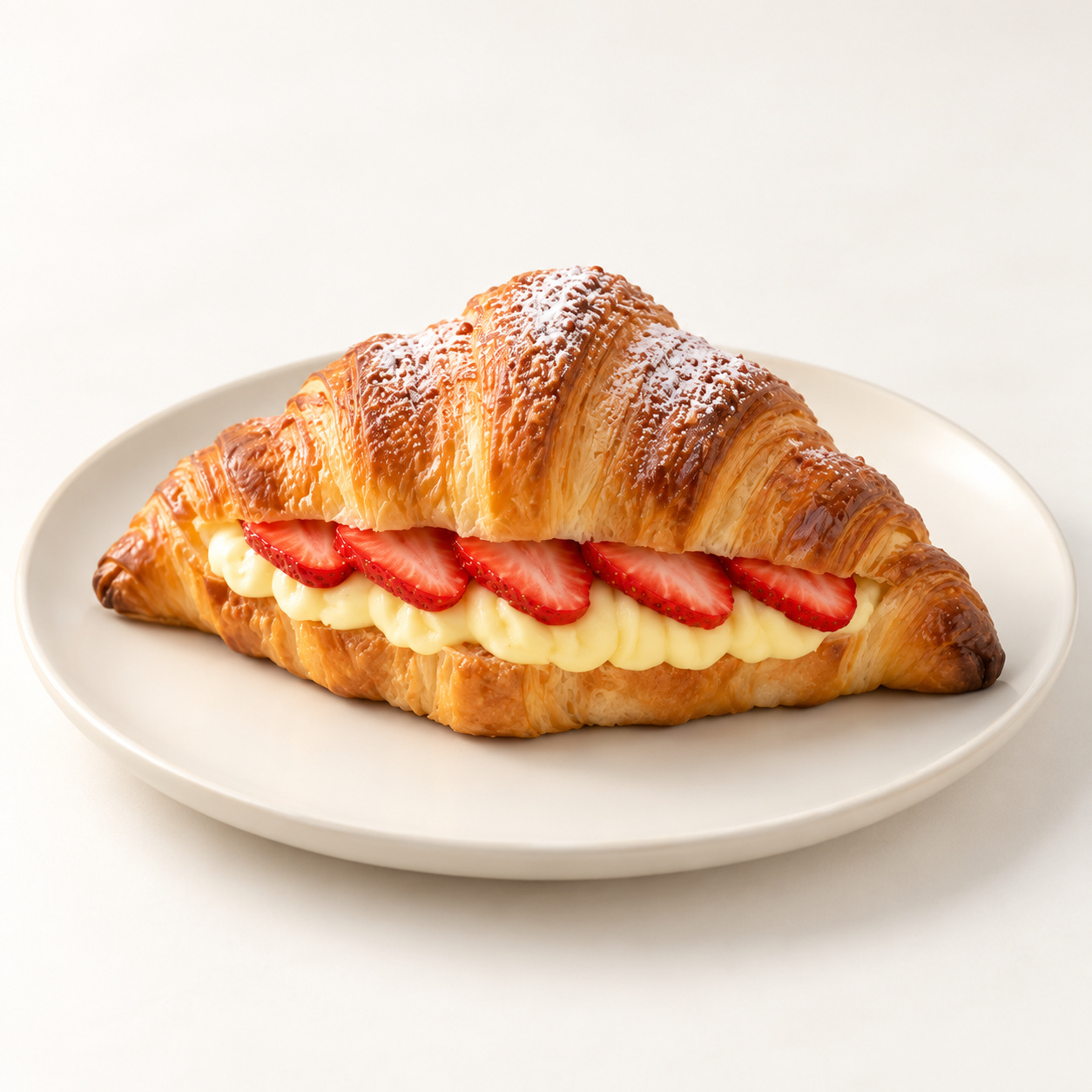 Strawberry Jewel Croissant
